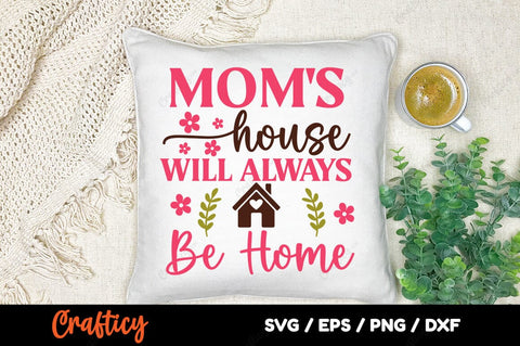 Moms house will always be home SVG Design SVG Designangry 