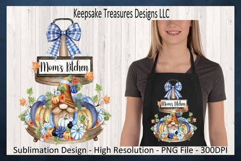 Mom's Kitchen, Fall Gnome Tiered Tray, Sublimation png Gnome, Digital Download Sublimation Keepsake Treasures Designs LLC. 