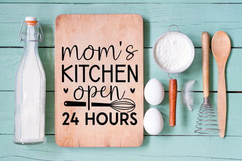 Moms kitchen open 24 hours SVG design SVG Regulrcrative 