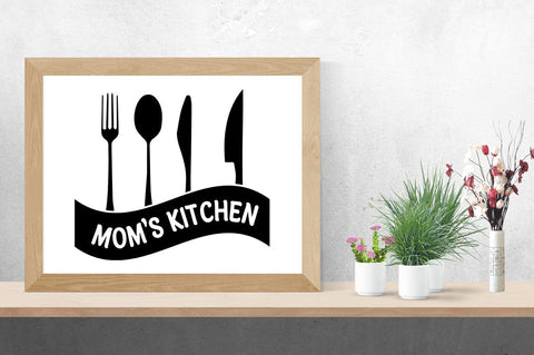 Moms Kitchen SVG Design SVG Designangry 