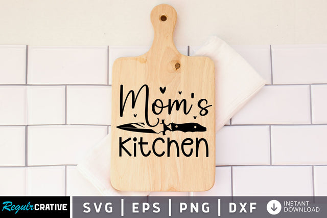 Moms kitchen SVG design SVG Regulrcrative 