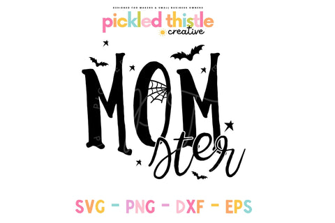 Momster Halloween SVG SVG Pickled Thistle Creative 