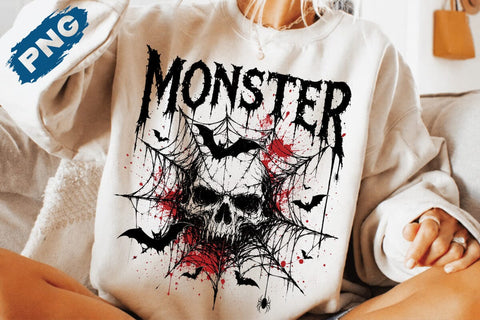 Momster Png, Funny Halloween Mom Png, Funny Halloween Png, Spooky Mama Png, Funny Mom Halloween Shirt Png, Scary Halloween, Spooky Vibes SVG DesignDestine 