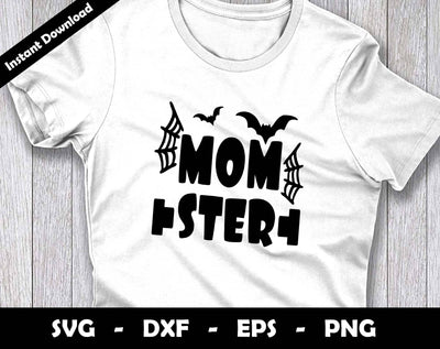 Momster SVG Cut File, Halloween Momster SVG Design SVG Arthur Arellano 