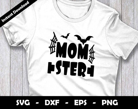 Momster SVG Cut File, Halloween Momster SVG Design SVG Arthur Arellano 