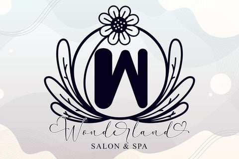 Monalitha Monogram Font Afandi Studio 