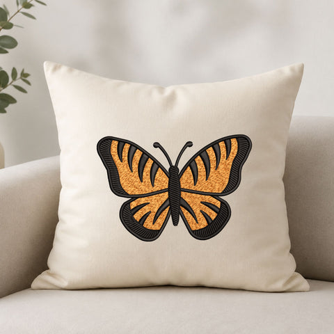 Monarch Butterfly Machine Embroidery Design – Orange Butterfly Embroidery File, Butterfly Insect Design Embroidery/Applique DESIGNS PatternFeed8 