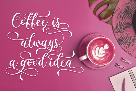 Monasha - Beauty Calligraphy Font studioalmeera 