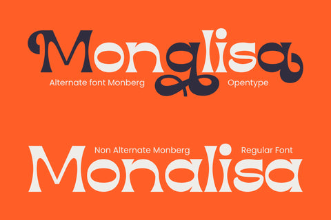 Monberg Font ahweproject 