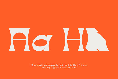 Monberg Font ahweproject 