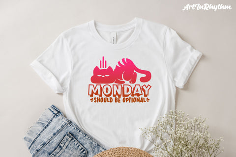 Monday should be optional SVG, Funny Sarcastic SVG SVG Artinrhythm shop 