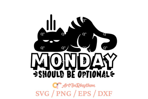 Monday should be optional SVG, Funny Sarcastic SVG SVG Artinrhythm shop 