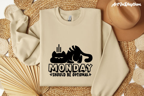 Monday should be optional SVG, Funny Sarcastic SVG SVG Artinrhythm shop 