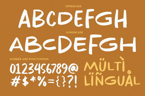 Monde Brown - Playful Display Font Font Timur type 