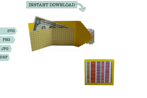 Money card- Daisy SVG Sharia Morton Designs 