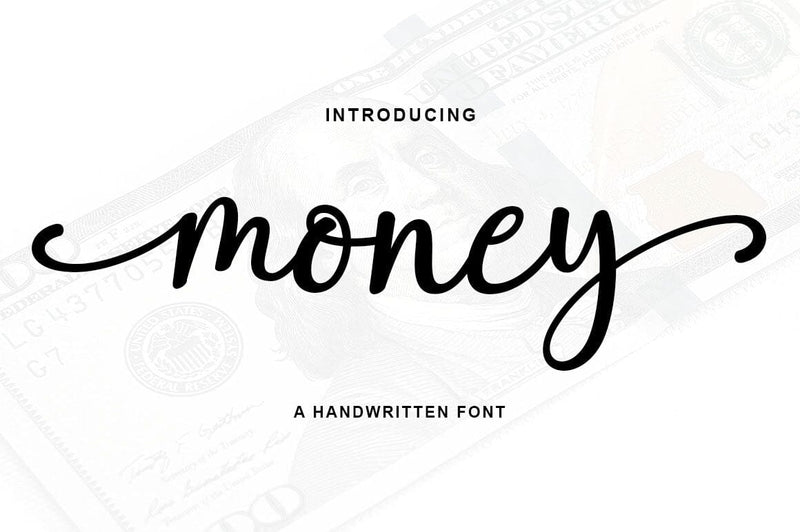 Money Script Font Rotterlab studio 