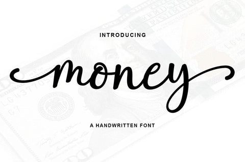 Money Script Font Rotterlab studio 