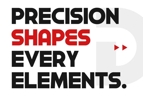 Mongule – Geometric Futuristic Font Arterfak Project 