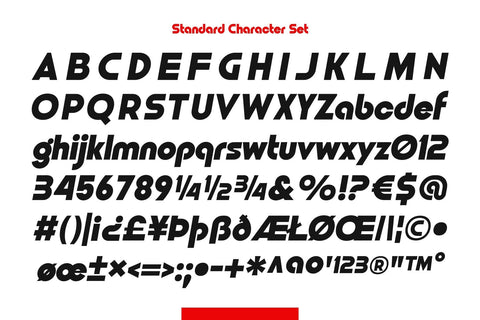 Mongule – Geometric Futuristic Font Arterfak Project 