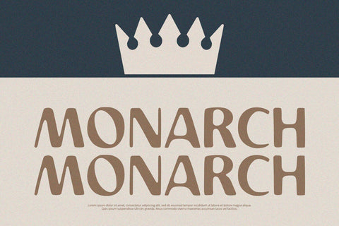 Monk - Display Font Font Alpaprana Studio 