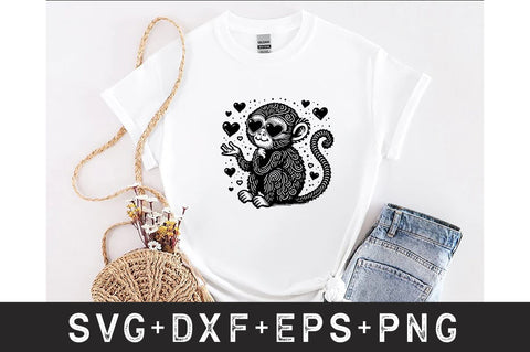 Monkey Svg Bundle SVG Rupkotha 