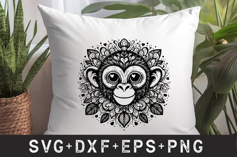 Monkey Svg Bundle SVG Rupkotha 