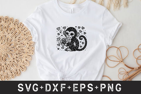Monkey Svg Bundle SVG Rupkotha 