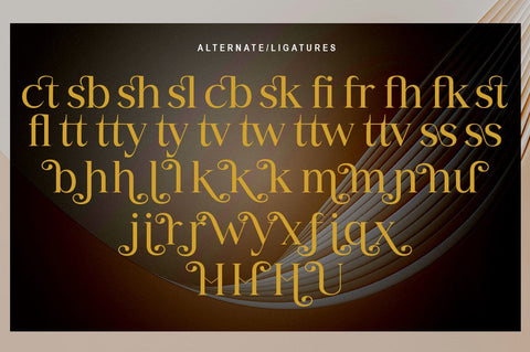 Monlight Font gatype 