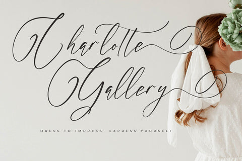 Monlight Quinttans - Beauty Calligraphy Script Font Letterena Studios 