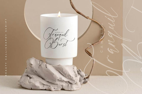 Monlight Quinttans - Beauty Calligraphy Script Font Letterena Studios 