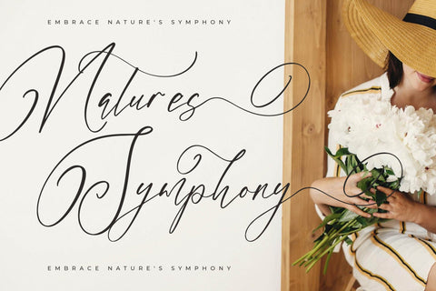 Monlight Quinttans - Beauty Calligraphy Script Font Letterena Studios 