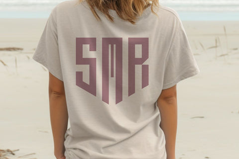 Monogram Font Font Masyafi Studio 