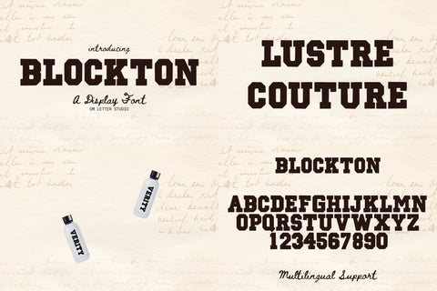 Monogram Logo Kit: Olive & Leaf (Split Included) + Seasonal Font Pack Font Dm Letter Studio 