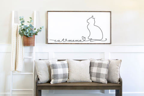 Monoline Cat SVG Bundle, Cat Mom svg Files for Cricut, Cute Cat Dad Gift, cat lovers png for tshirts, sublimation, stickers, tote bags SVG Designing Digitals 