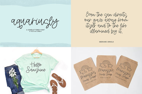 Monoline Font Mini Bundle Font Beck McCormick 