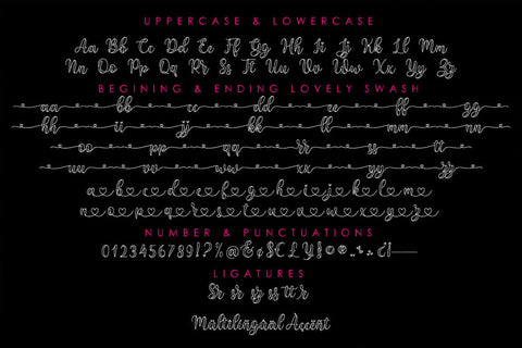 Monolove | Lovely Calligraphy Font studioalmeera 