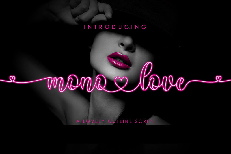 Monolove | Lovely Calligraphy Font studioalmeera 