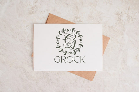 Monoluxe Monogram Font Font Dm Letter Studio 