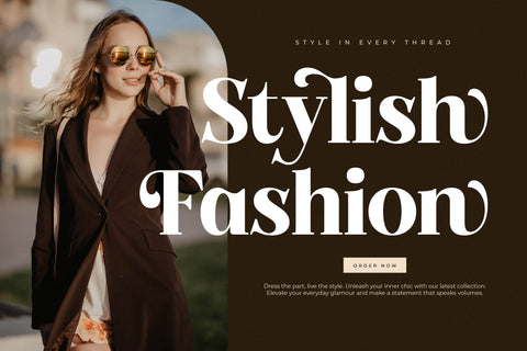 Monstac Realmid - Modern Alternate Serif Font Letterena Studios 