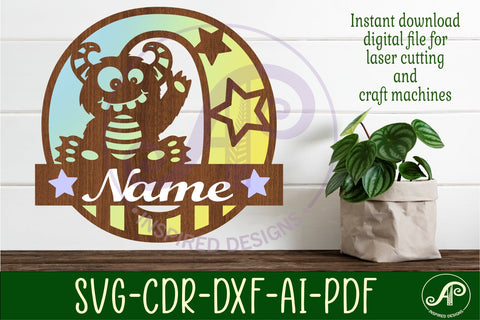 Monster Capital Monogram Letter O SVG SVG APInspireddesigns 