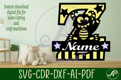 Monster Capital Monogram Letter Z SVG SVG APInspireddesigns 