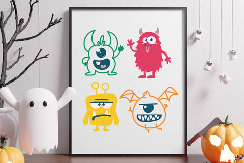 Monster custom halloween svg, dxf, eps, png SVG dadan_pm 