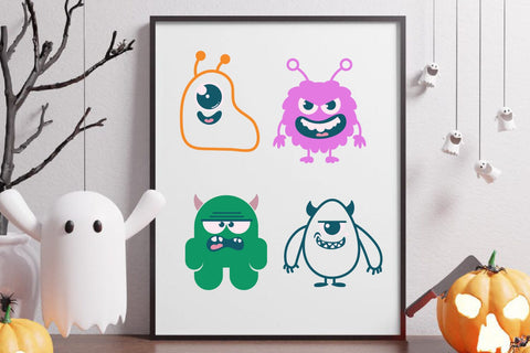 Monster custom halloween svg, dxf, eps, png SVG dadan_pm 