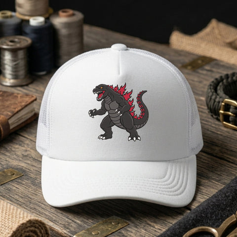 Monster Lizard Embroidery Design – Giant Kaiju Dinosaur Machine Embroidery File, Japanese Monster Reptile Design Embroidery/Applique DESIGNS PatternFeed8 
