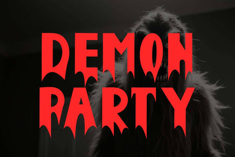 Monster Phantom Font Prasetya Letter 