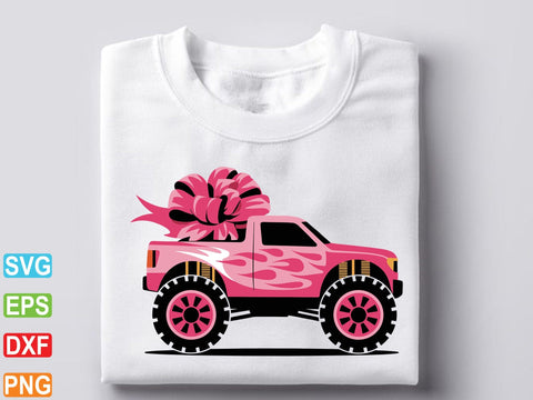 Monster Truck Shark SVG, Truck Shirt Cut File SVG artprintfile 
