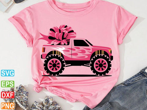 Monster Truck Shark SVG, Truck Shirt Cut File SVG artprintfile 