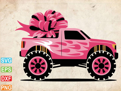 Monster Truck Shark SVG, Truck Shirt Cut File SVG artprintfile 