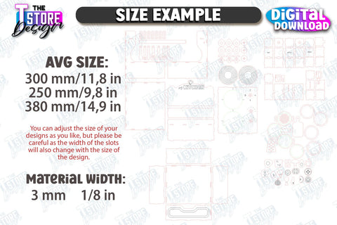 Montessori Play Kitchen Laser Cut | Toy Kitchen | Mini Kitchen | Game for Kid | CNC File SVG The T Store Design 