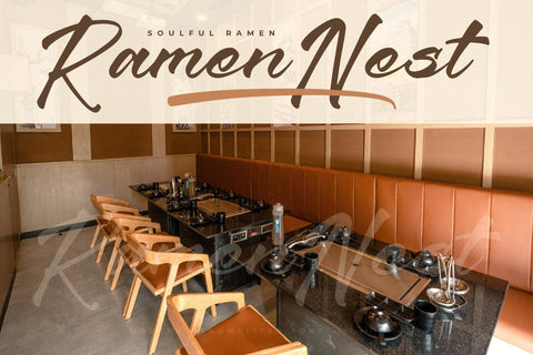 Monthesa Harezuki - Modern Handwritten Font Font Letterena Studios 